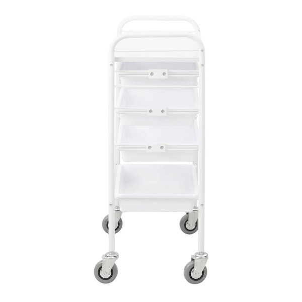 画像5: ユーティリティーワゴンSP 5BOX(ホイールキャスター仕様)ホワイト【本体組立済】 (5)