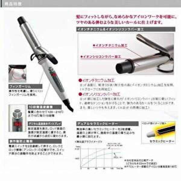 画像6: クレイツイオン カールプロSR-26(26mm) C73308 (6)