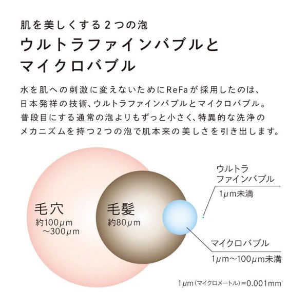 画像5: ReFa FINE BUBBLE FIT(リファファインバブル フィット) (5)