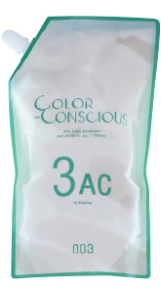 画像3: カラーコンシャス オキシ 3%AC、3%、6% 1200ml 第2剤 / ナンバースリー (3)