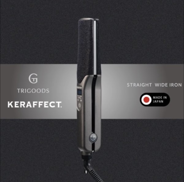 画像1: KERAFFECT ストレートワイドアイロン (1)