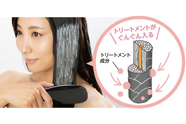 画像7: スカルプブラシ キュア ブラック (7)