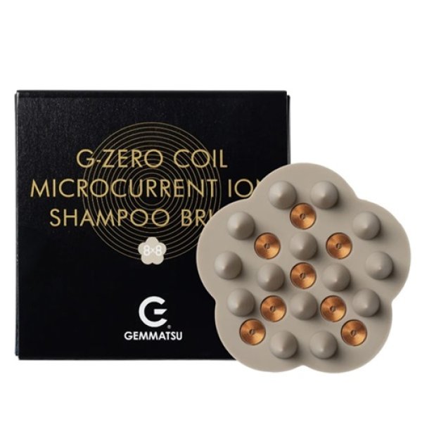 画像1: G-ZEROコイル マイクロカレント イオンシャンプーブラシ (1)