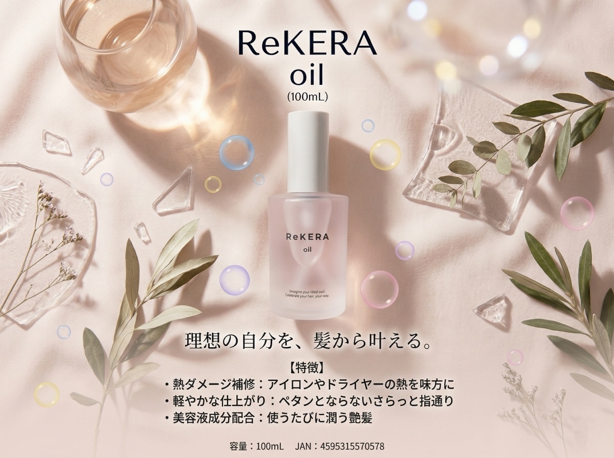 【新商品】待望のリケラオイルが遂に登場